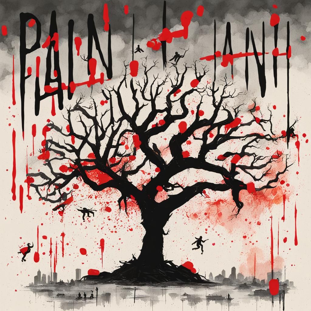 AI Generated Image of Pain
