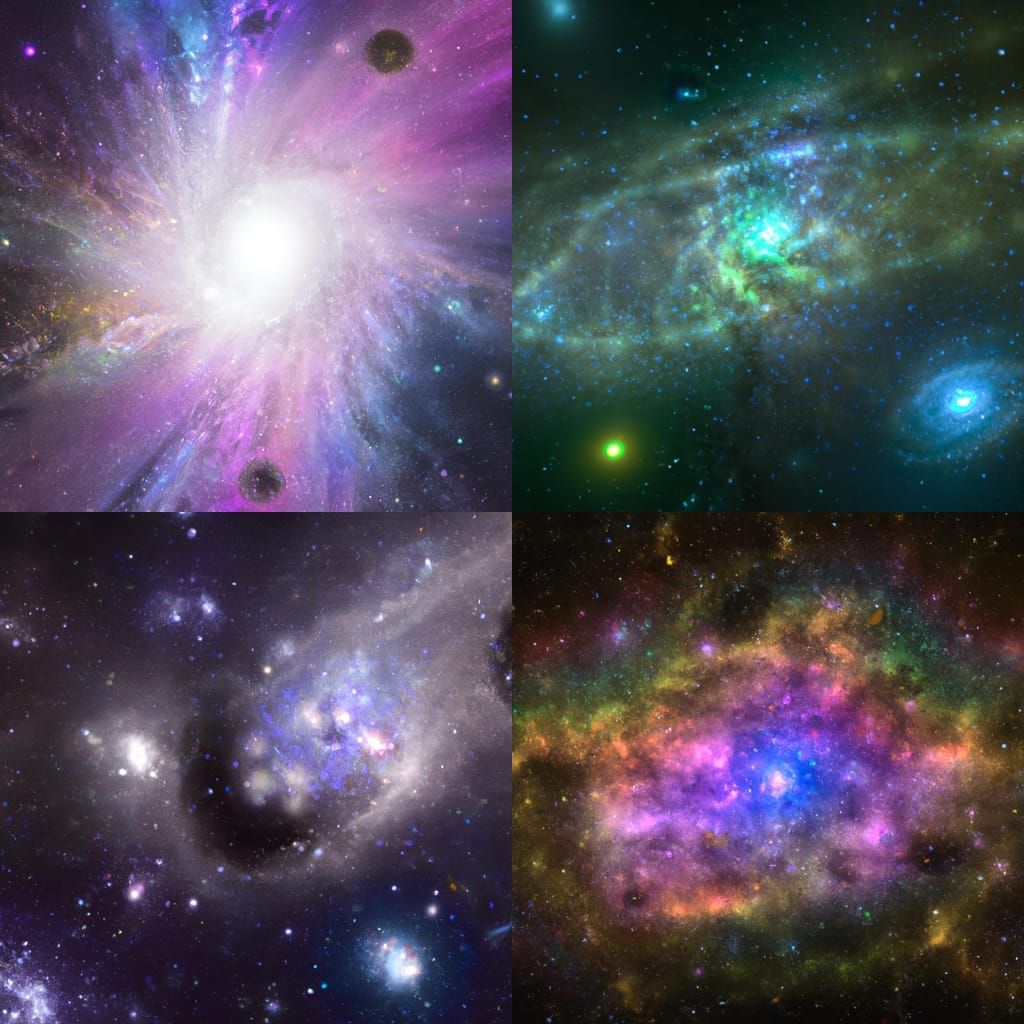 Futuristic Galaxy of Stars in Ultra HD