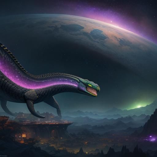 Anaconda and Tiger Hybrid in the Cosmos