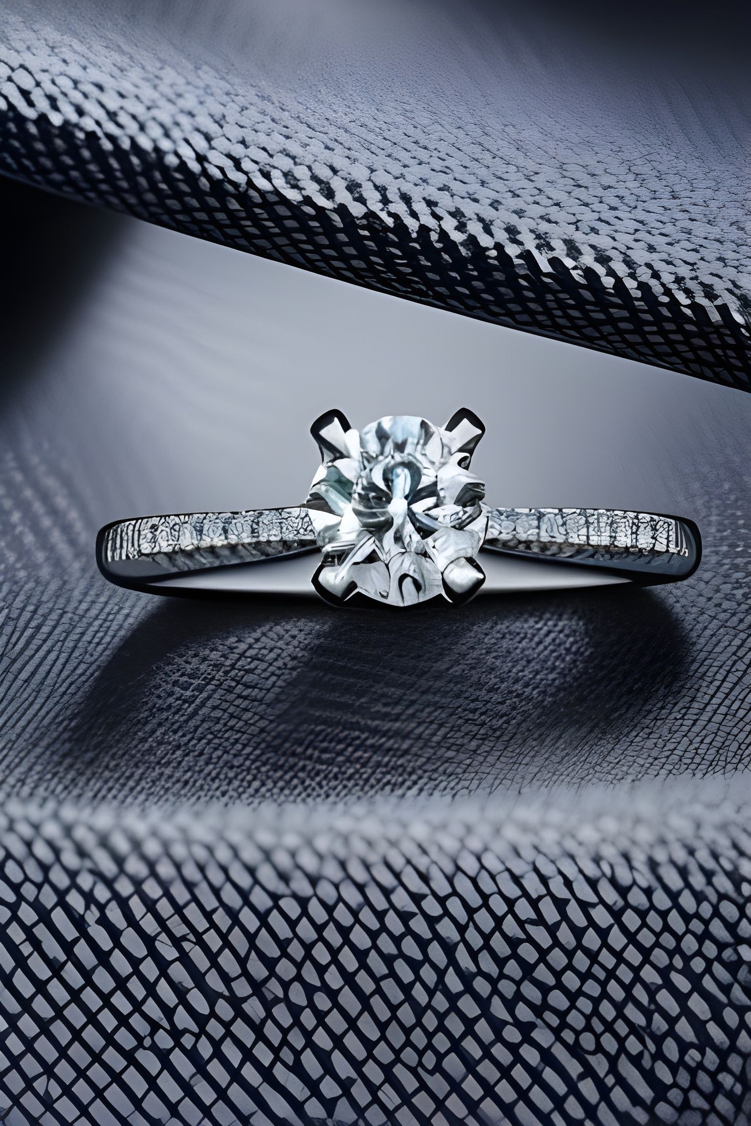 A diamond ring