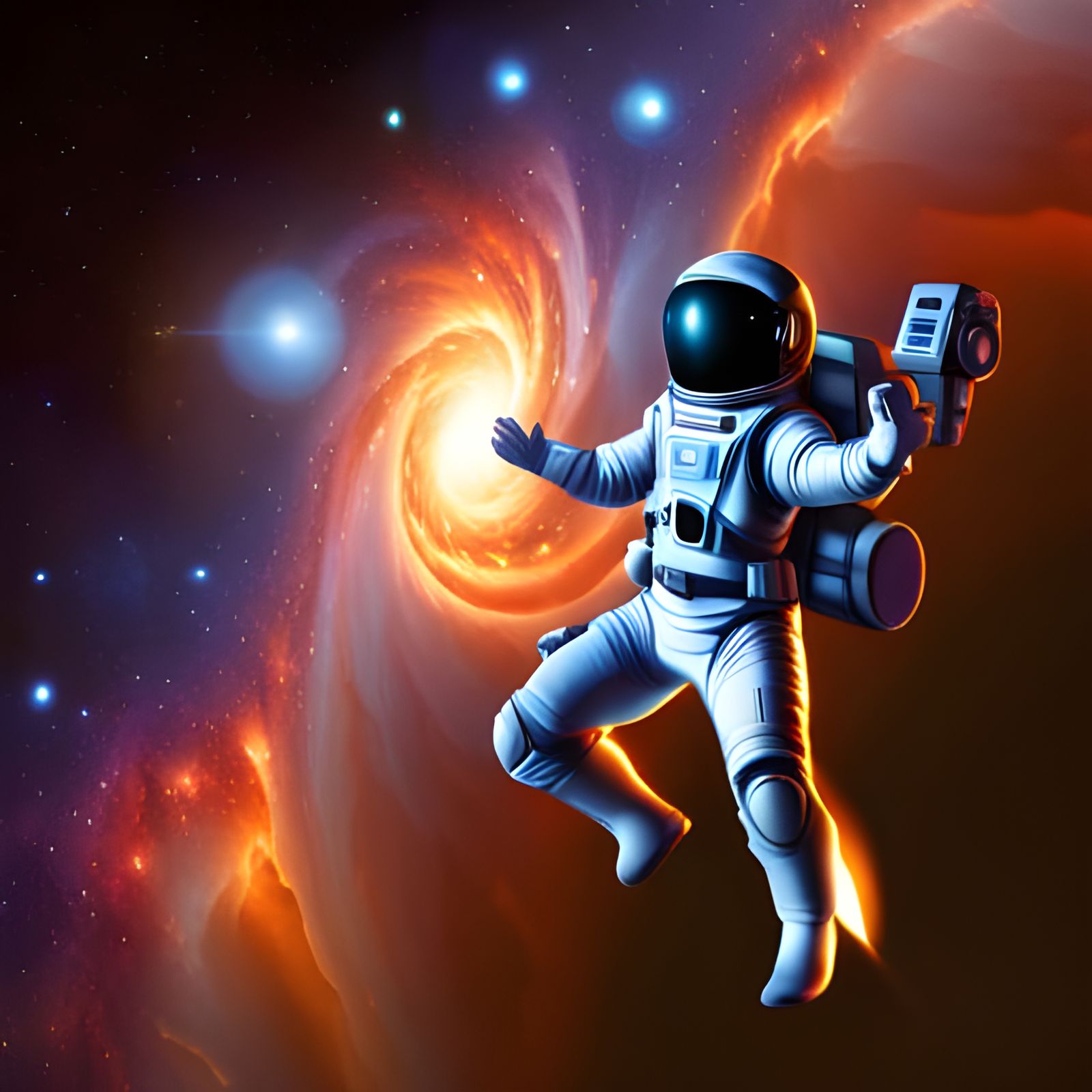 Nebulous Vortex Selfie Mode