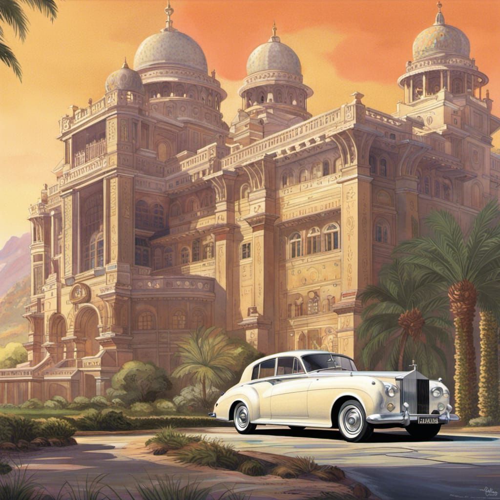 Rolls Royce Silver Cloud and Cashmere Palace