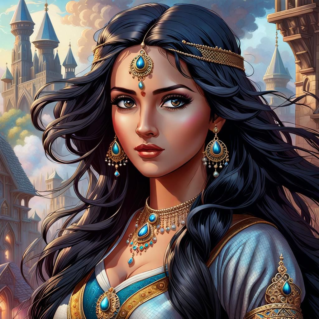 medieval Indian women in a medieval Indian world