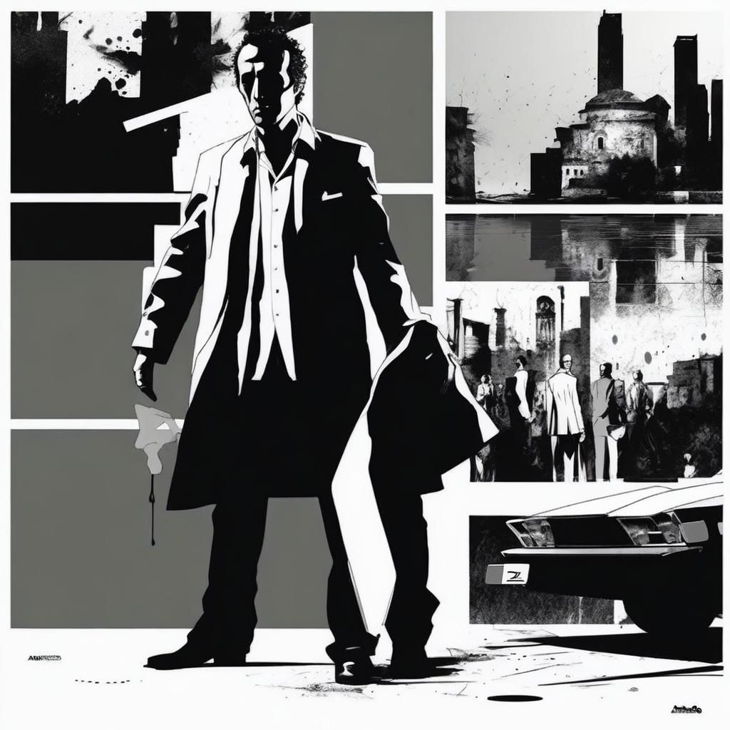 Dramatic Comic Book Art in Sorrentino Style