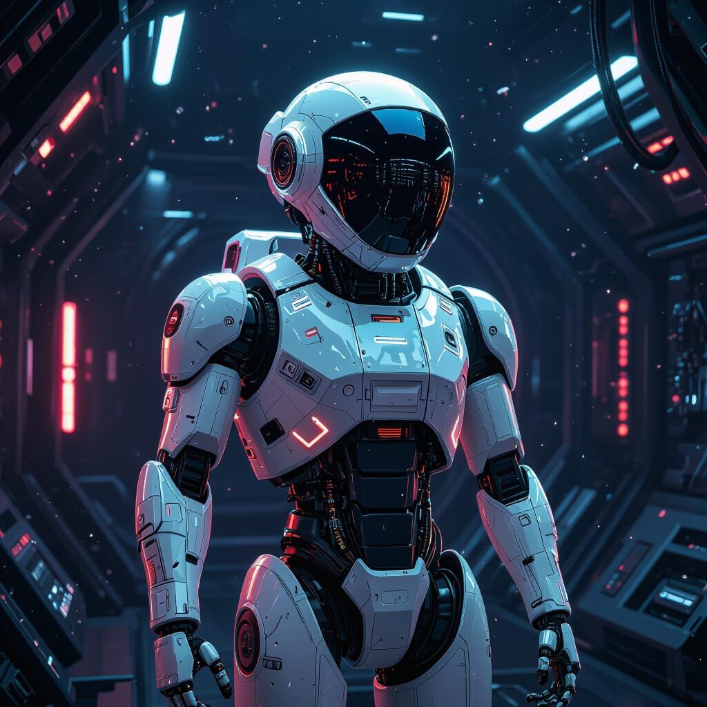 Futuristic Robot in Space: A Biomechanical Vision