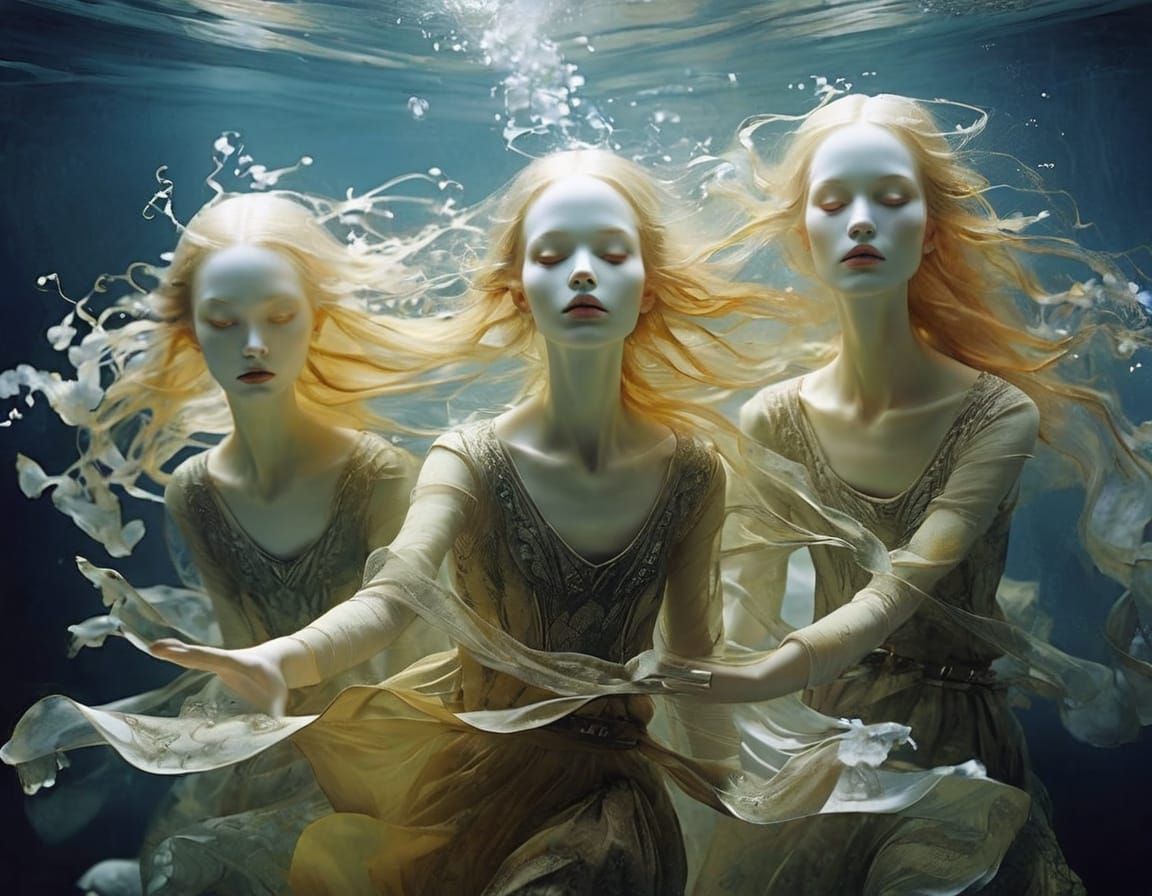 Surrealist Painting in the Style of Gabriele Viertel