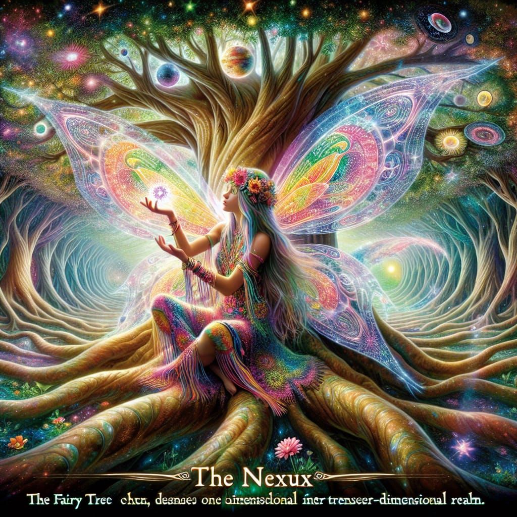 Hippie Fairy in Inter-Dimensional Fairy Tree