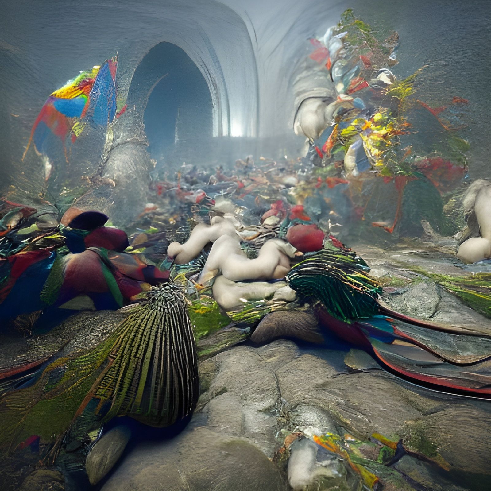 Avant-Garde Image in Doré Style