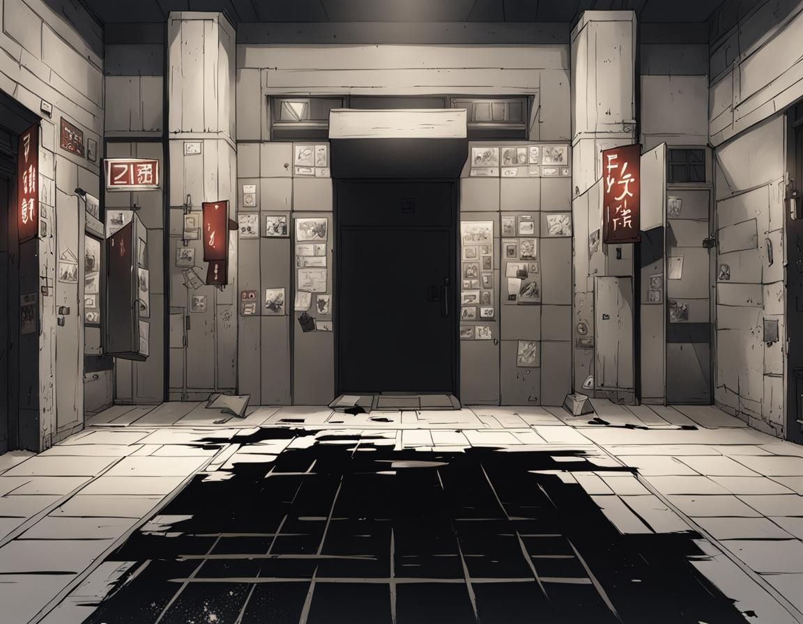 Anime-Style Image with Blank Walls