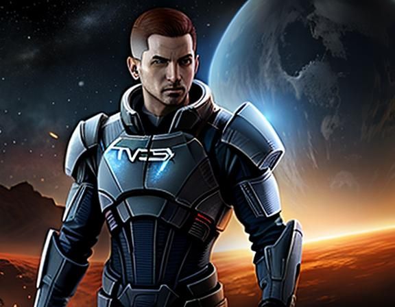 Image Generated From Mass Effect Prompt