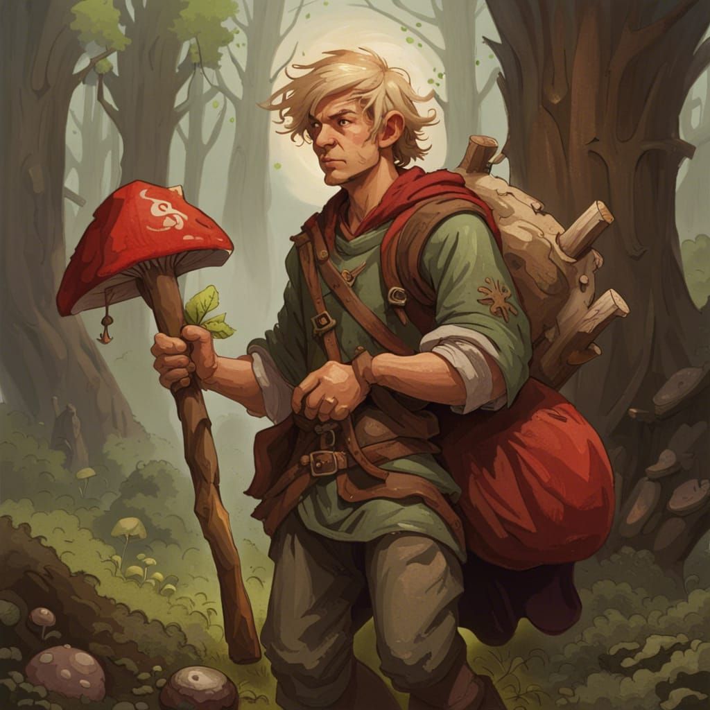 Surreal Cleric Portrait in Rembrandt Style