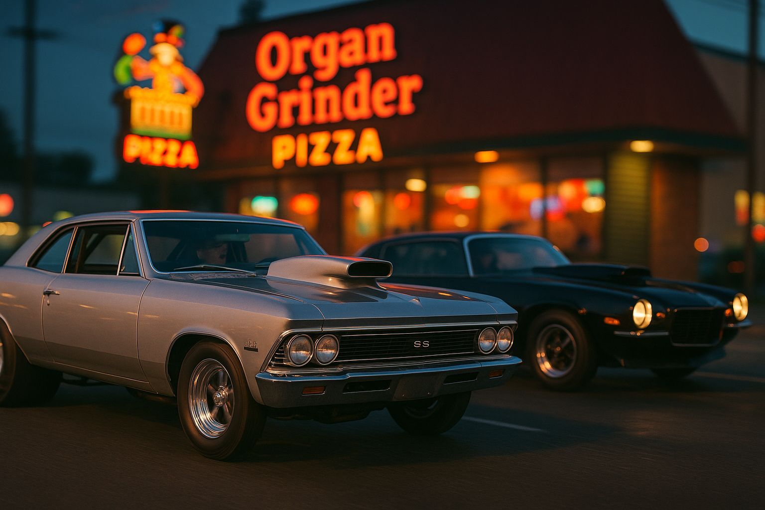 1980s Drag Race: '66 Malibu vs '75 Camaro