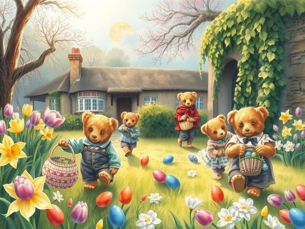 Art by Beatrix Potter, Mary Blair, Cicely Mary Barker, Gusta...