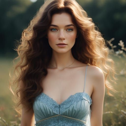 AI Image of a Brunette Woman