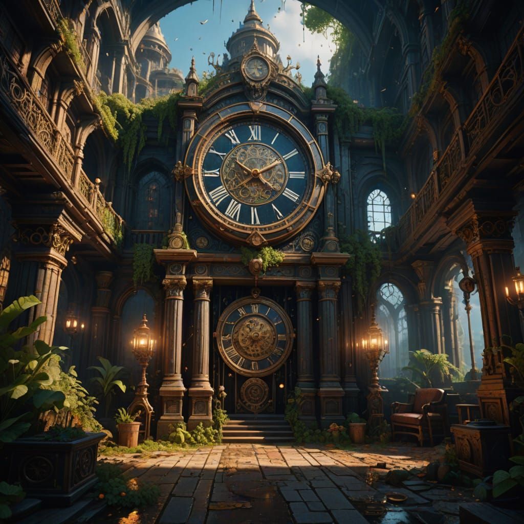 Ethereal Fantasy Realm Unfolds in Timeless Detail