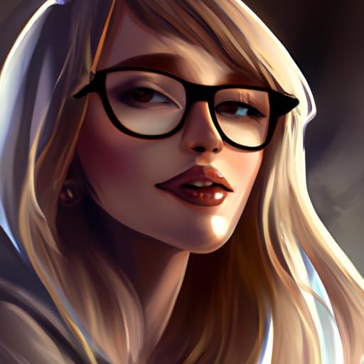 Hyperdetailed Portrait of a Blonde Woman in Unreal Engine