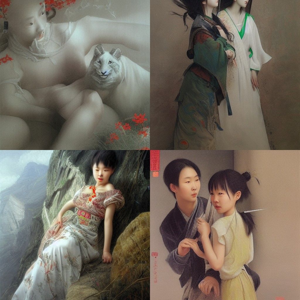 Painting in the Style of Hu Zheng