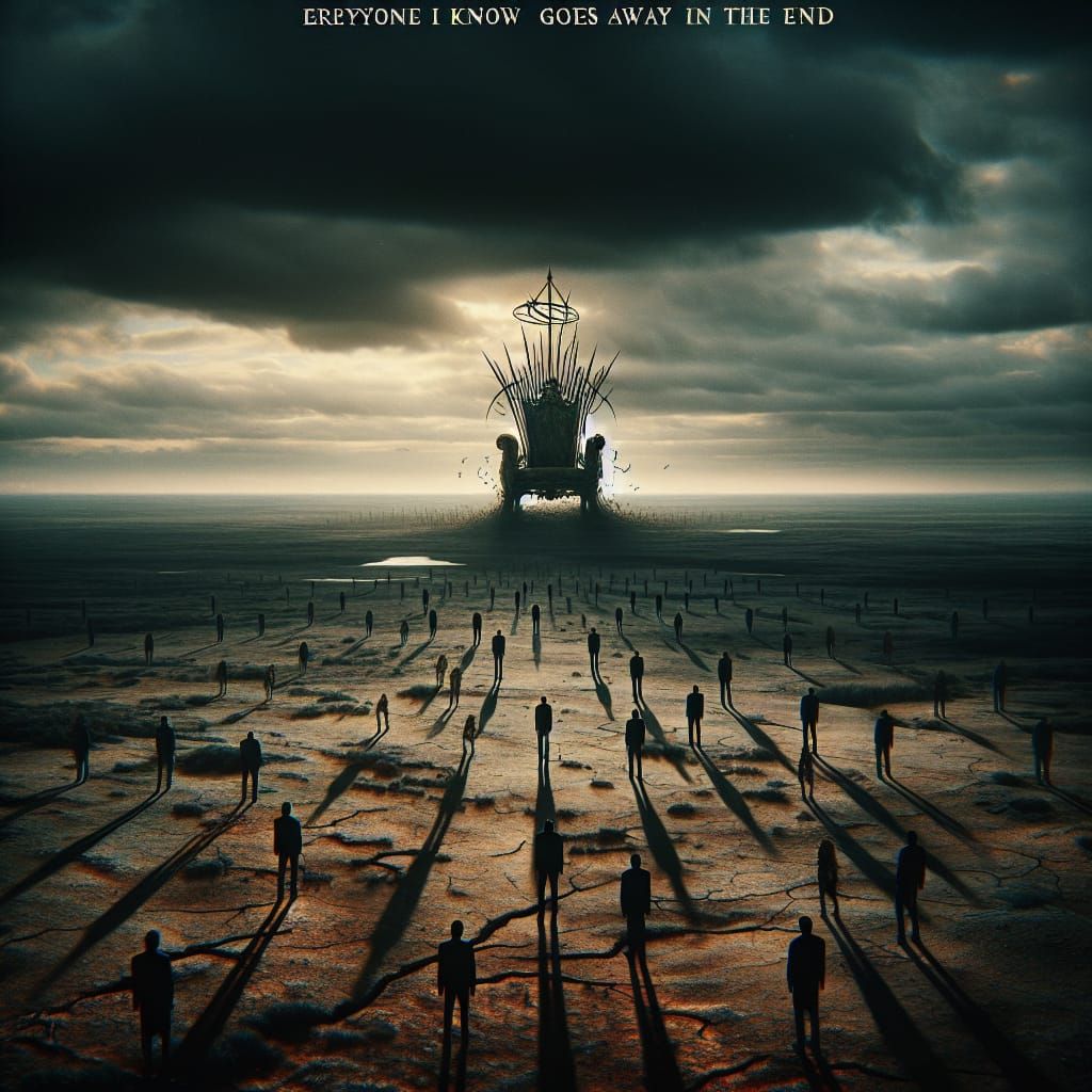 Everyone I know goes away In the end