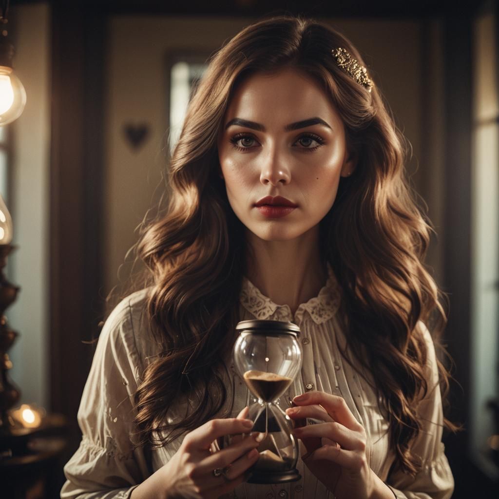 Cinematic Portrait of a Russian Girl in Film Style