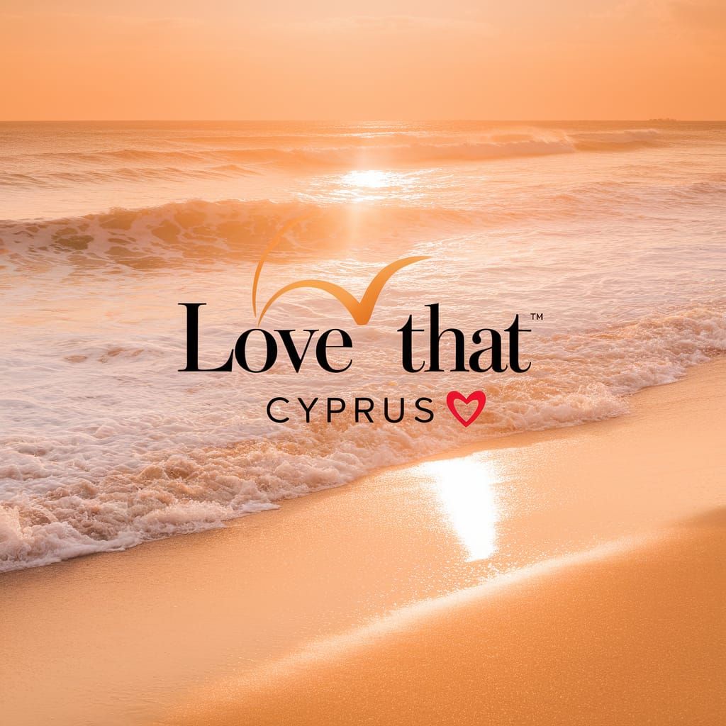 Golden Sunset at Long Beach, North Cyprus