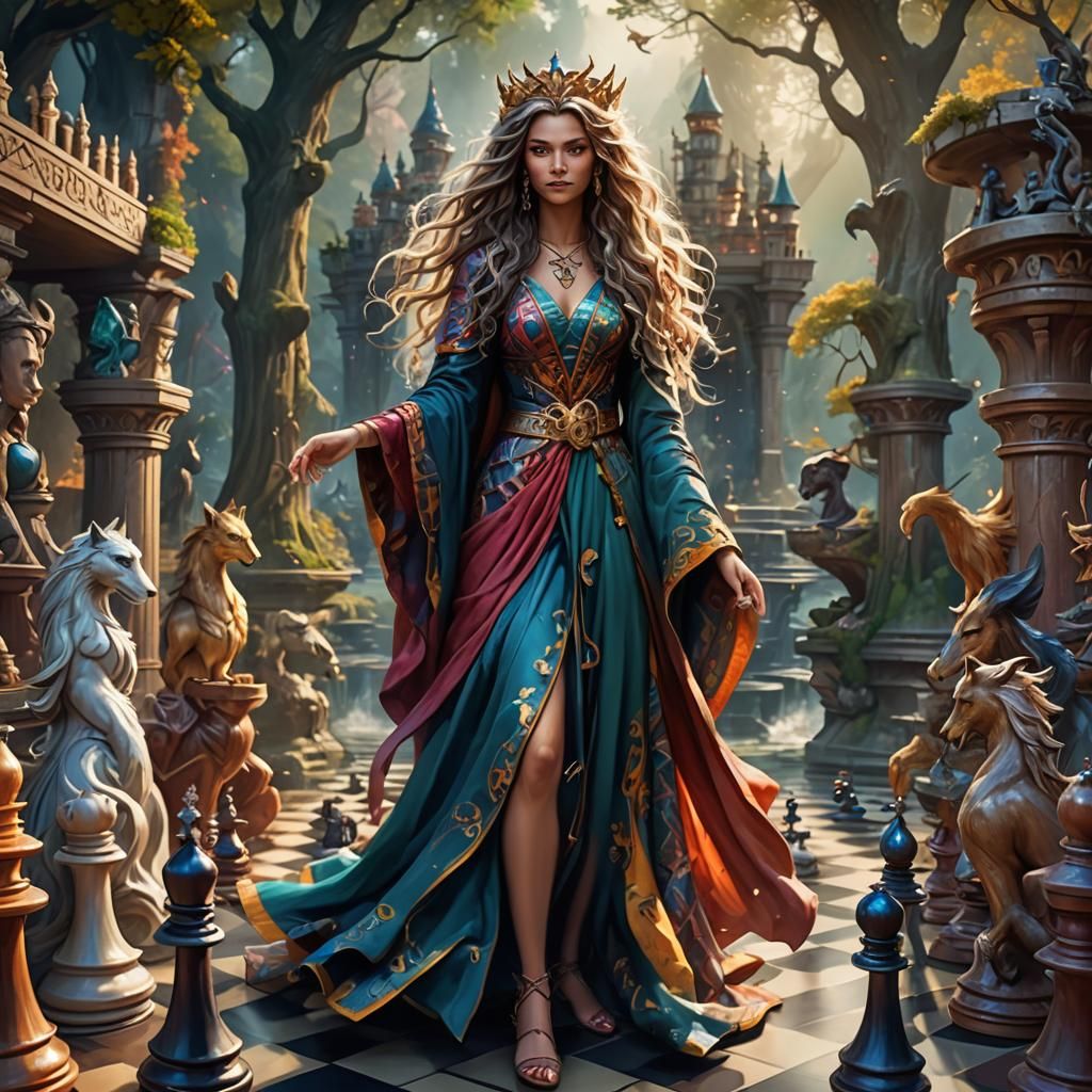 Goddess of Chaos in Magical Wonderland