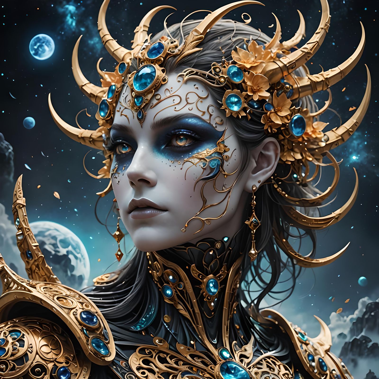 Captivating Abstract AI Creation