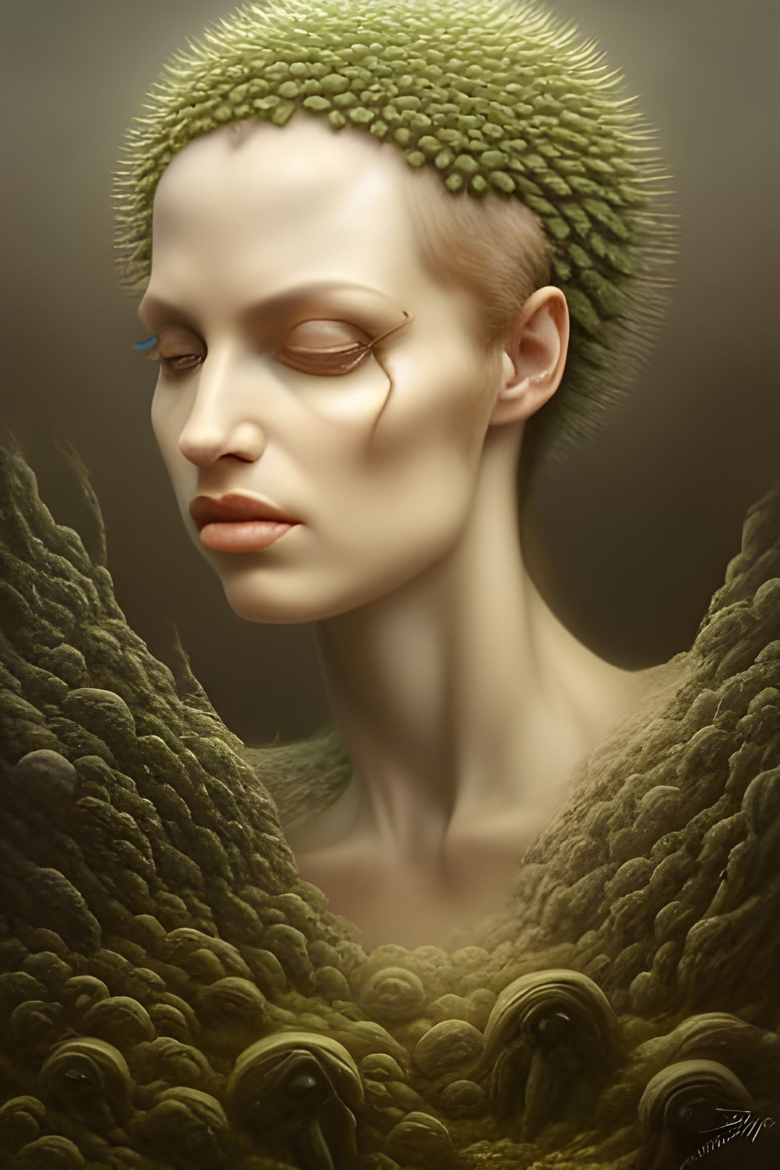 Surreal Torment of Human Dreams: Hyperdetailed Art