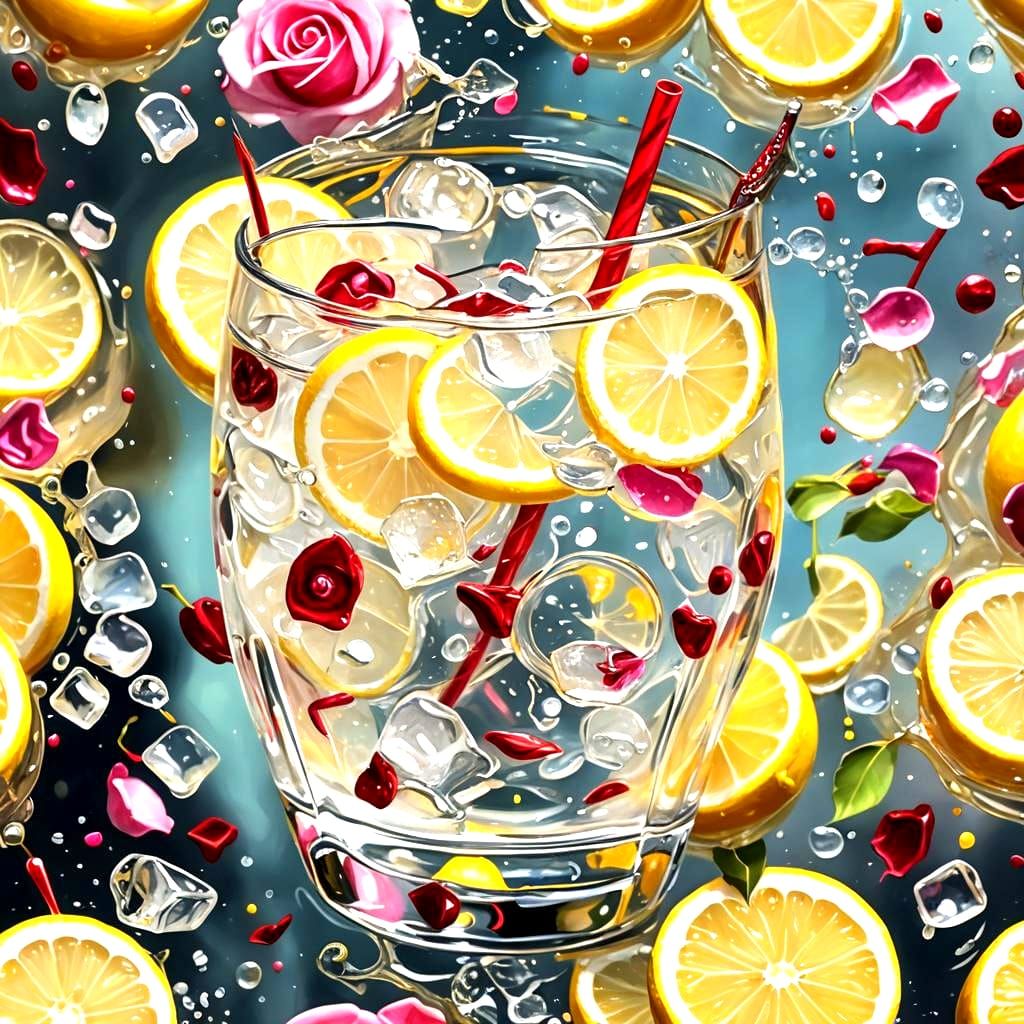 Lemon Soda Dance: A Fantastical Still Life