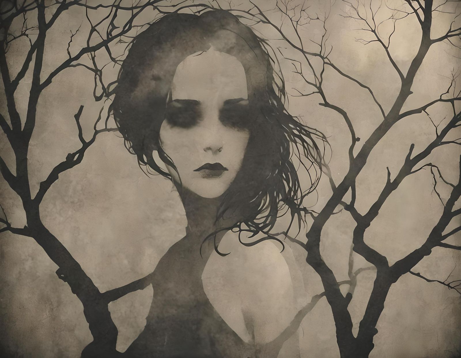 Melancholic Shadow Being Reflects on Lost Overtures