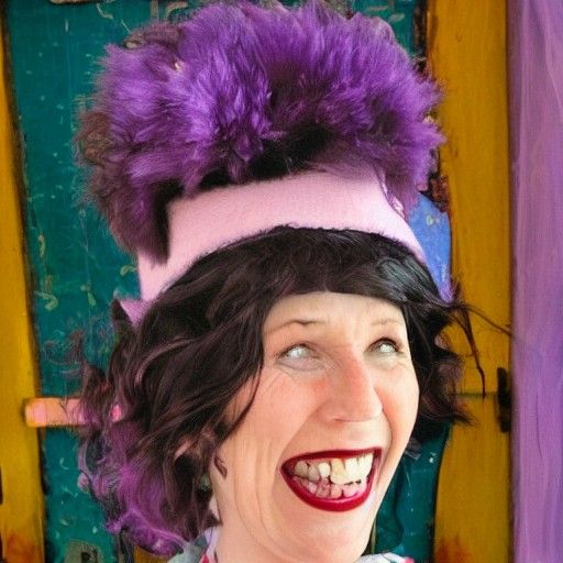 Lighthearted Violet Hues