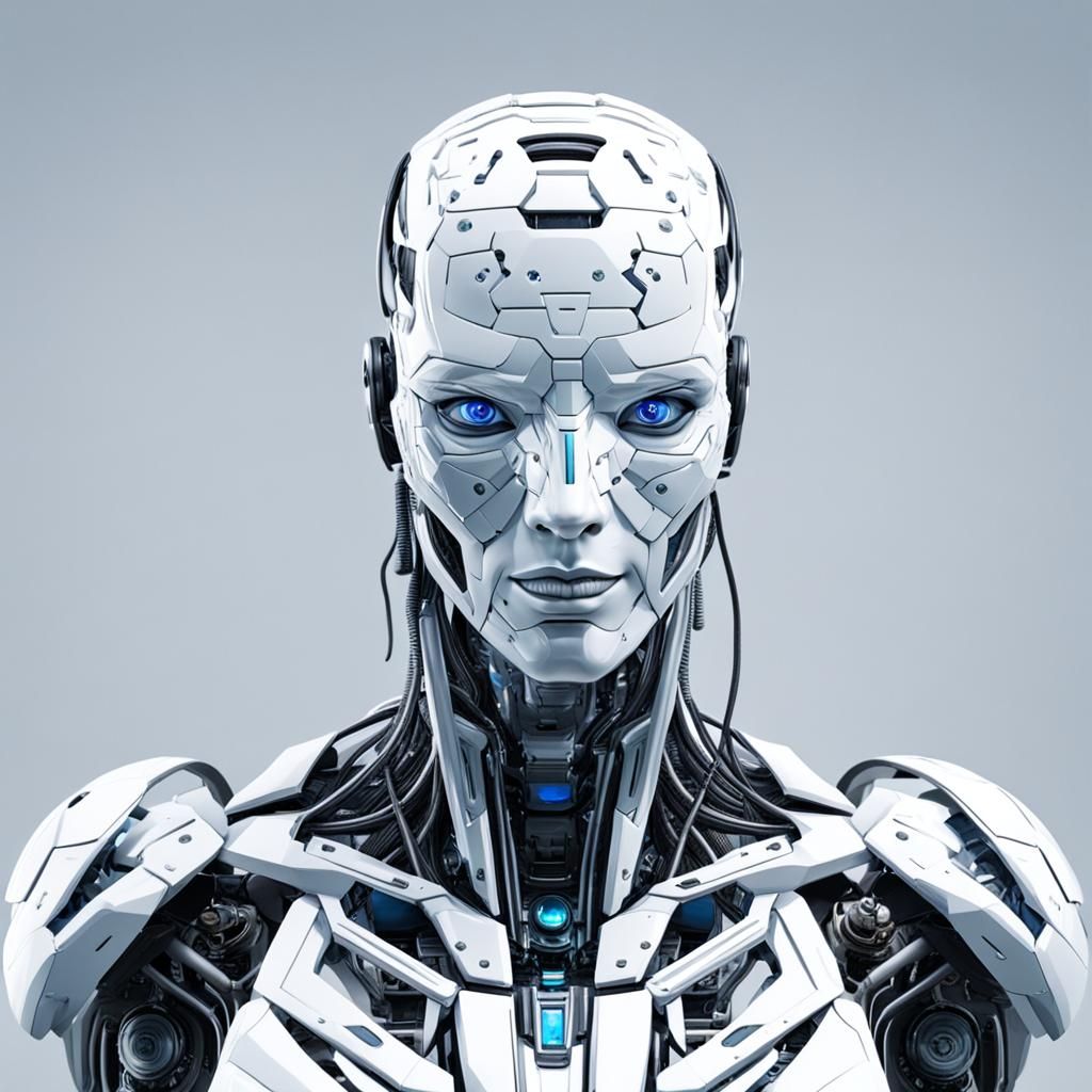 Hyperrealistic Portrait of a Cheerful Young Girl in a Burgun...