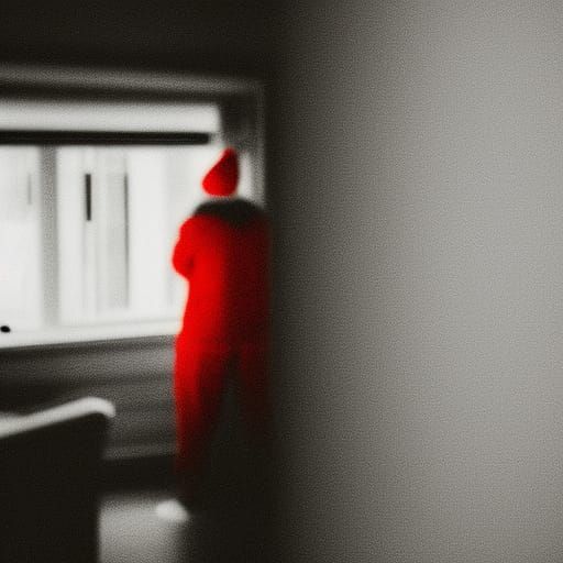 Santa Claus: Grainy Spycam Security Photo