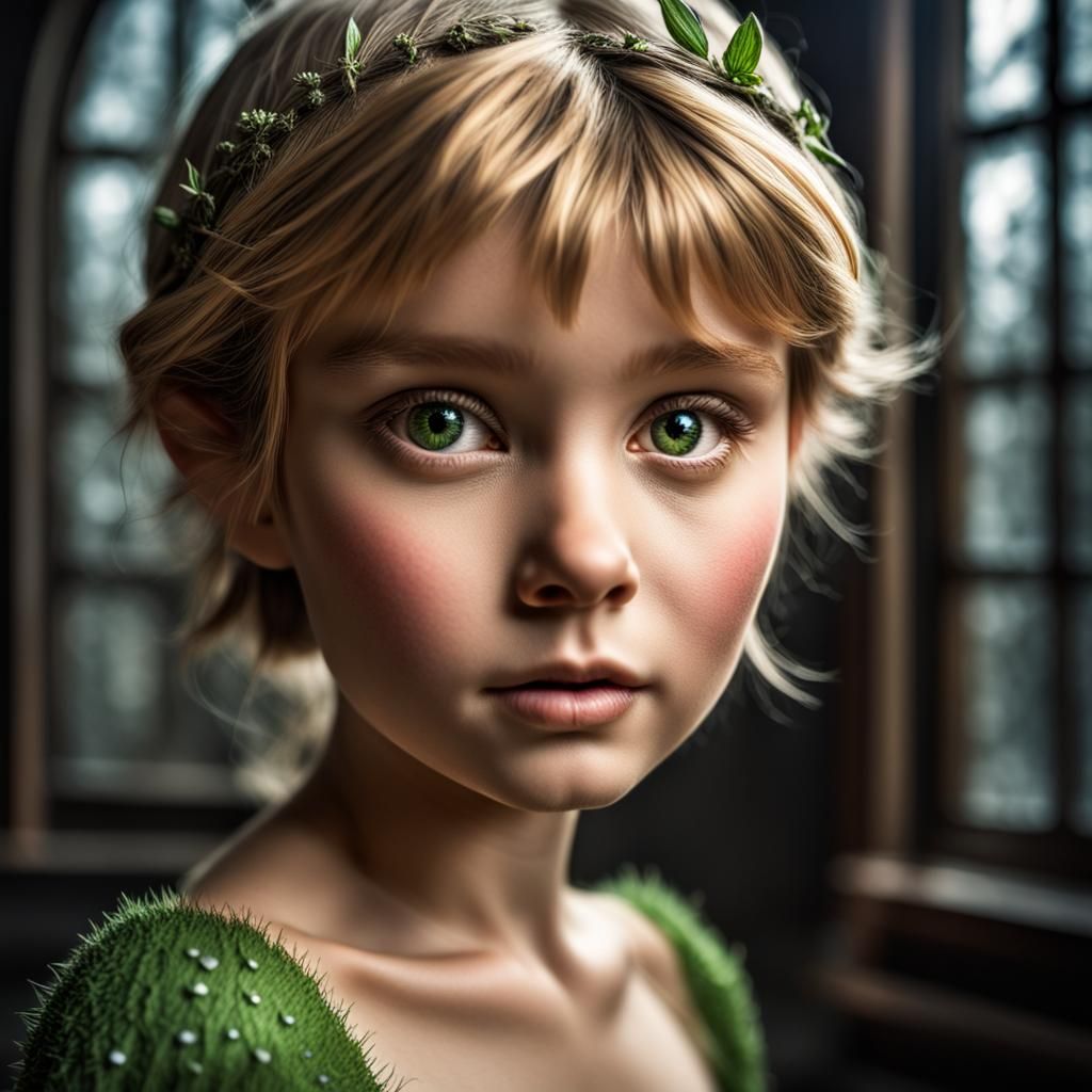 Hyperrealistic Tinkerbell with Intricate Details in HDR
