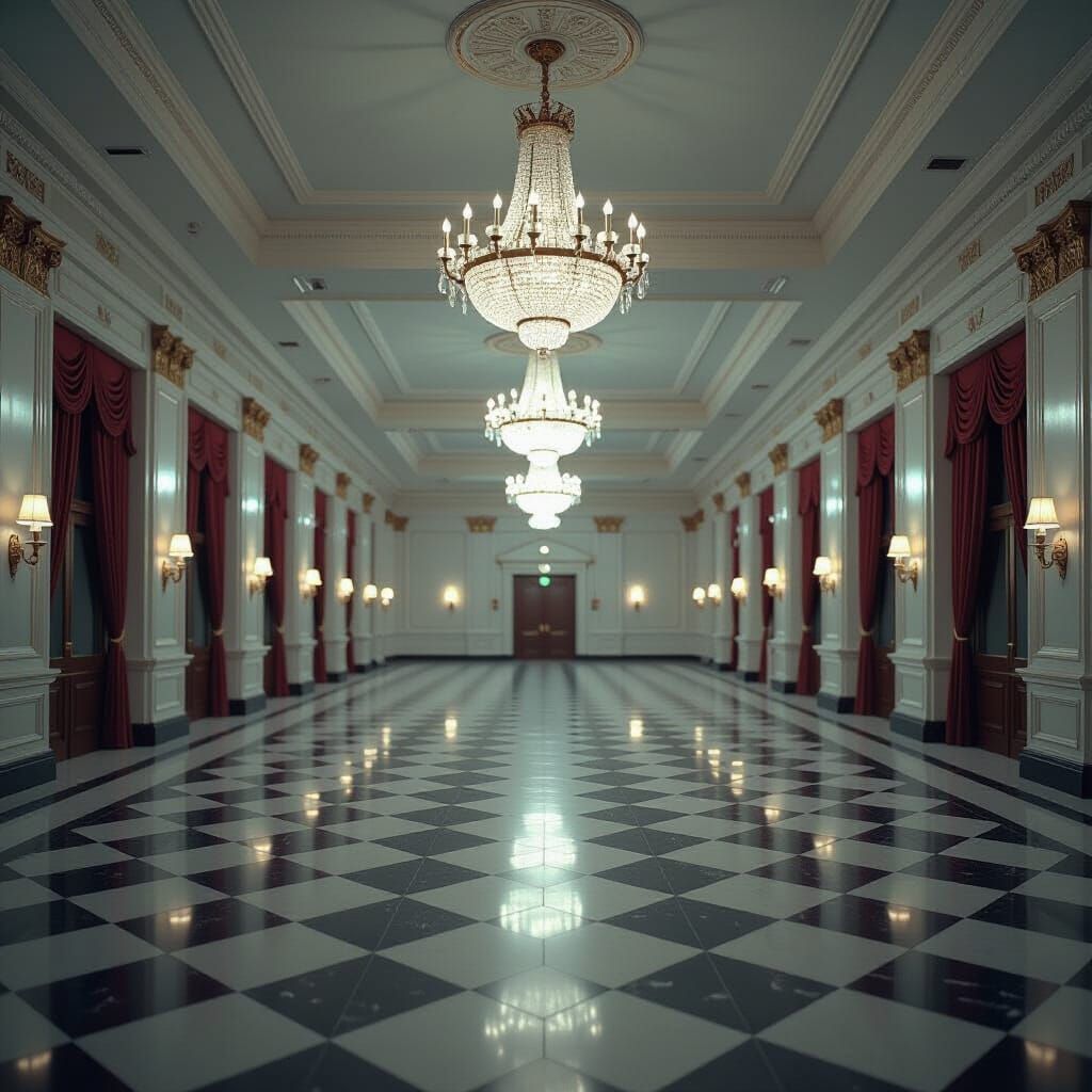 Unsettling Liminal Space: Infinite Hotel Ballroom