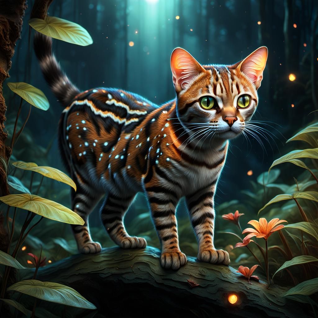 Rusty-Spotted Cat