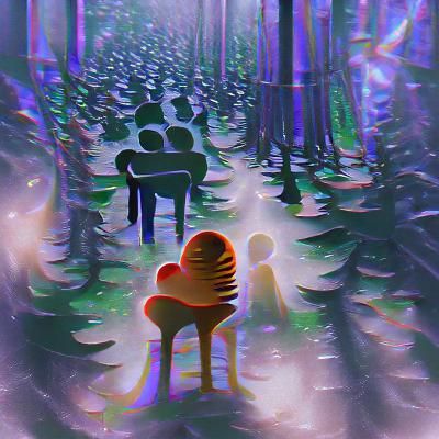 Dark Forest Landscape