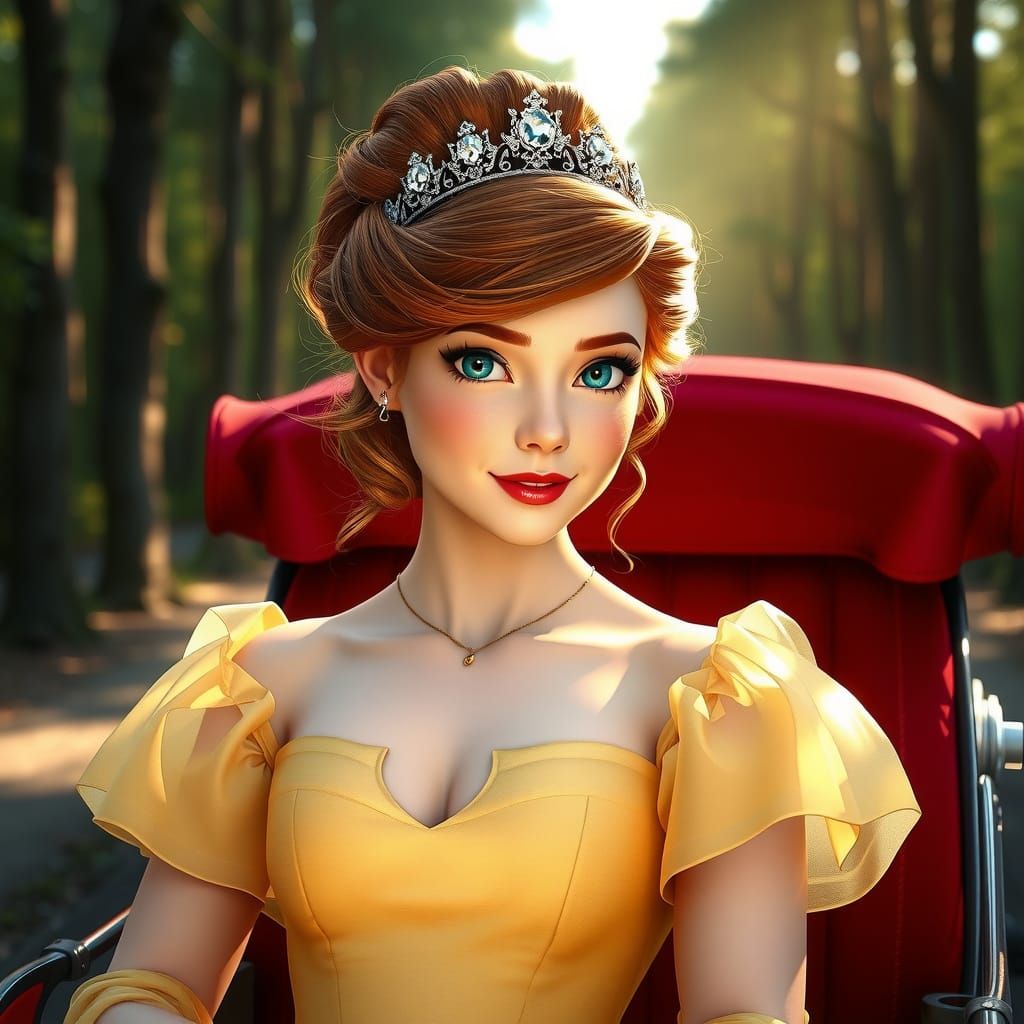 Princess Anastasia in Summer Carriage
