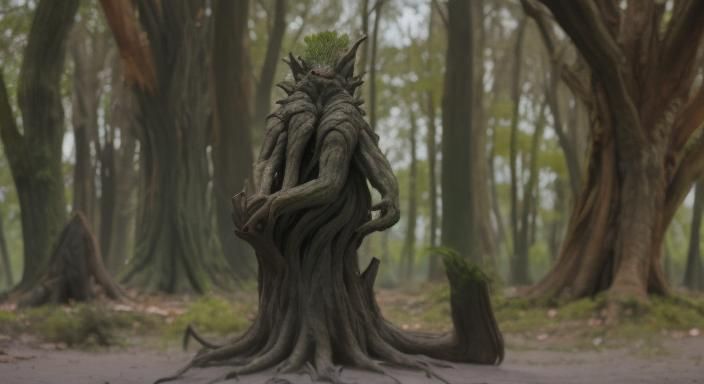 Rotten Tree Monster: Enigmatic Natural Photography