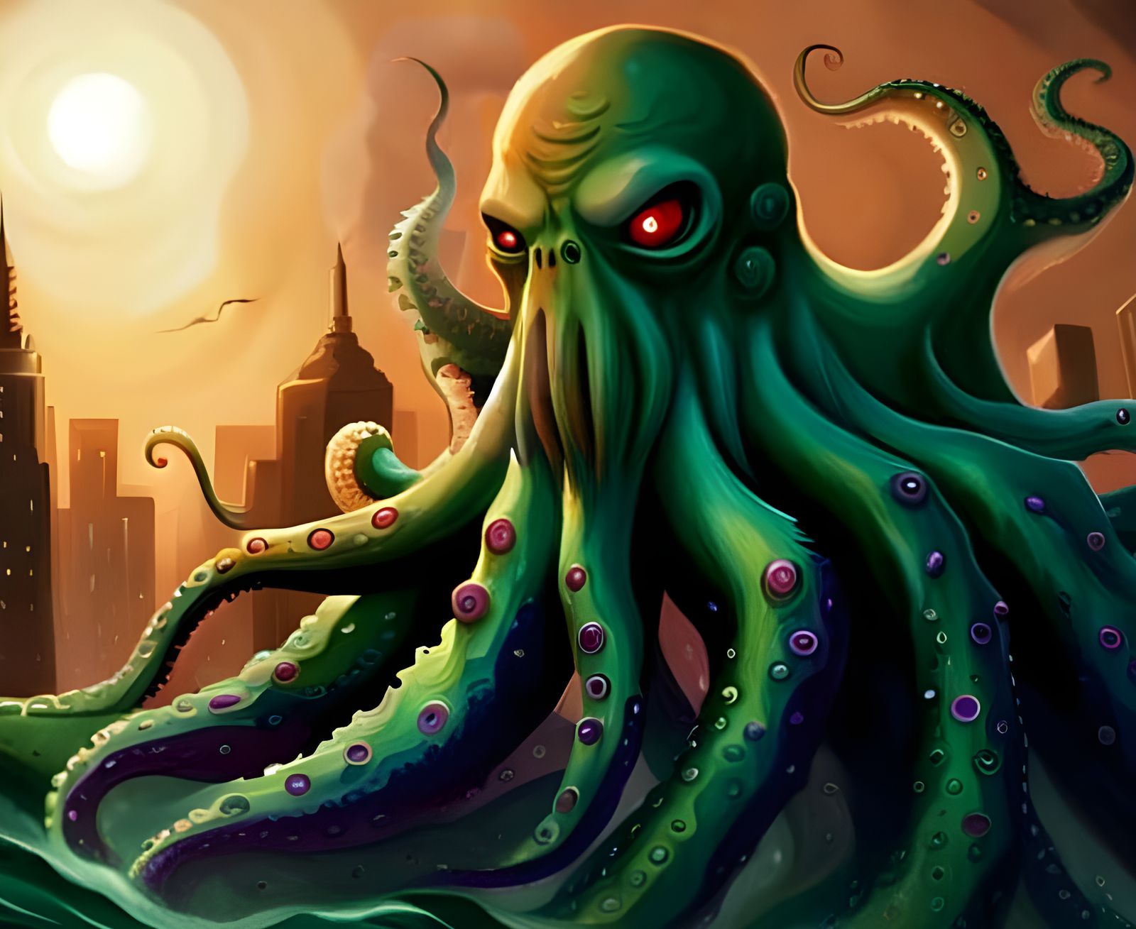 Cthulhu Attacks New York