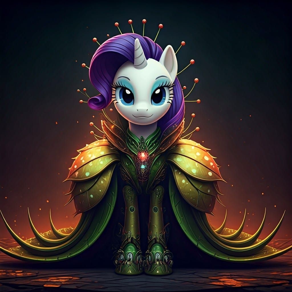 Epic Rarity in Futuristic Venus Flytrap Dress