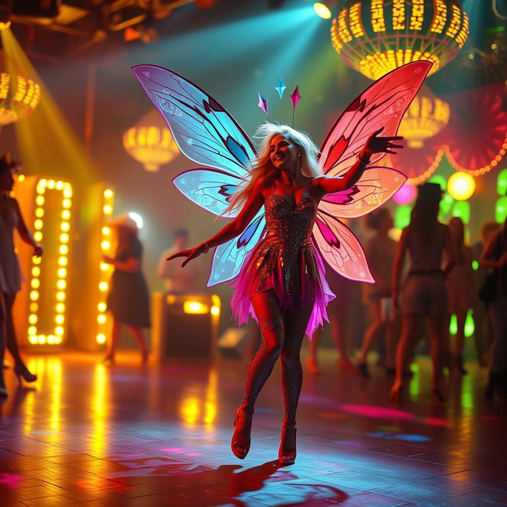 Psychedelic Fairy Grooves on Seventies Dance Floor