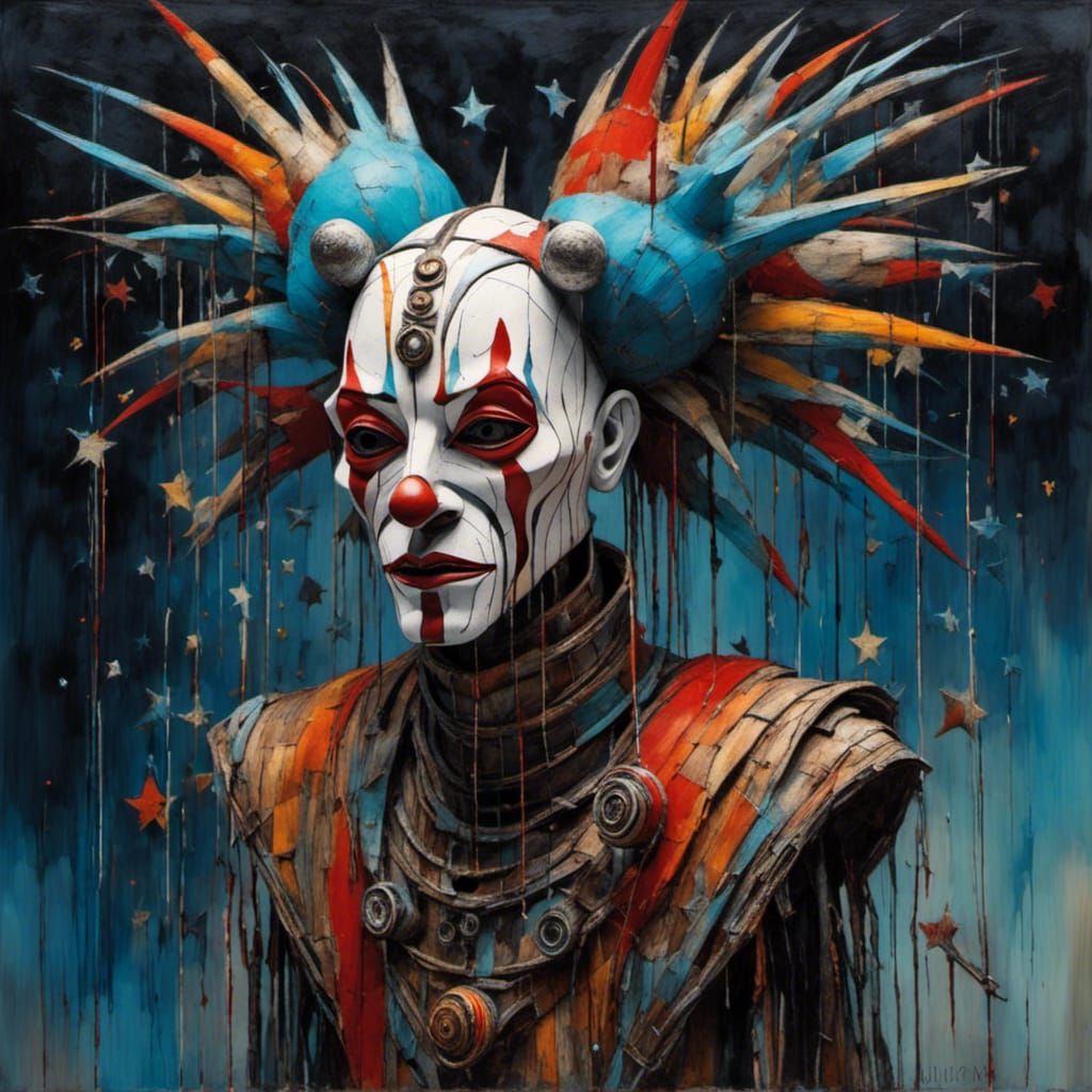 Wacky Wavelength Cyborg Circus Clown