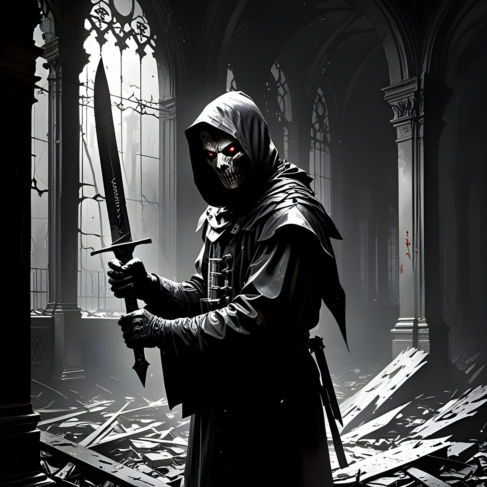 Sinister Cut: Gothic Art Nouveau Horror