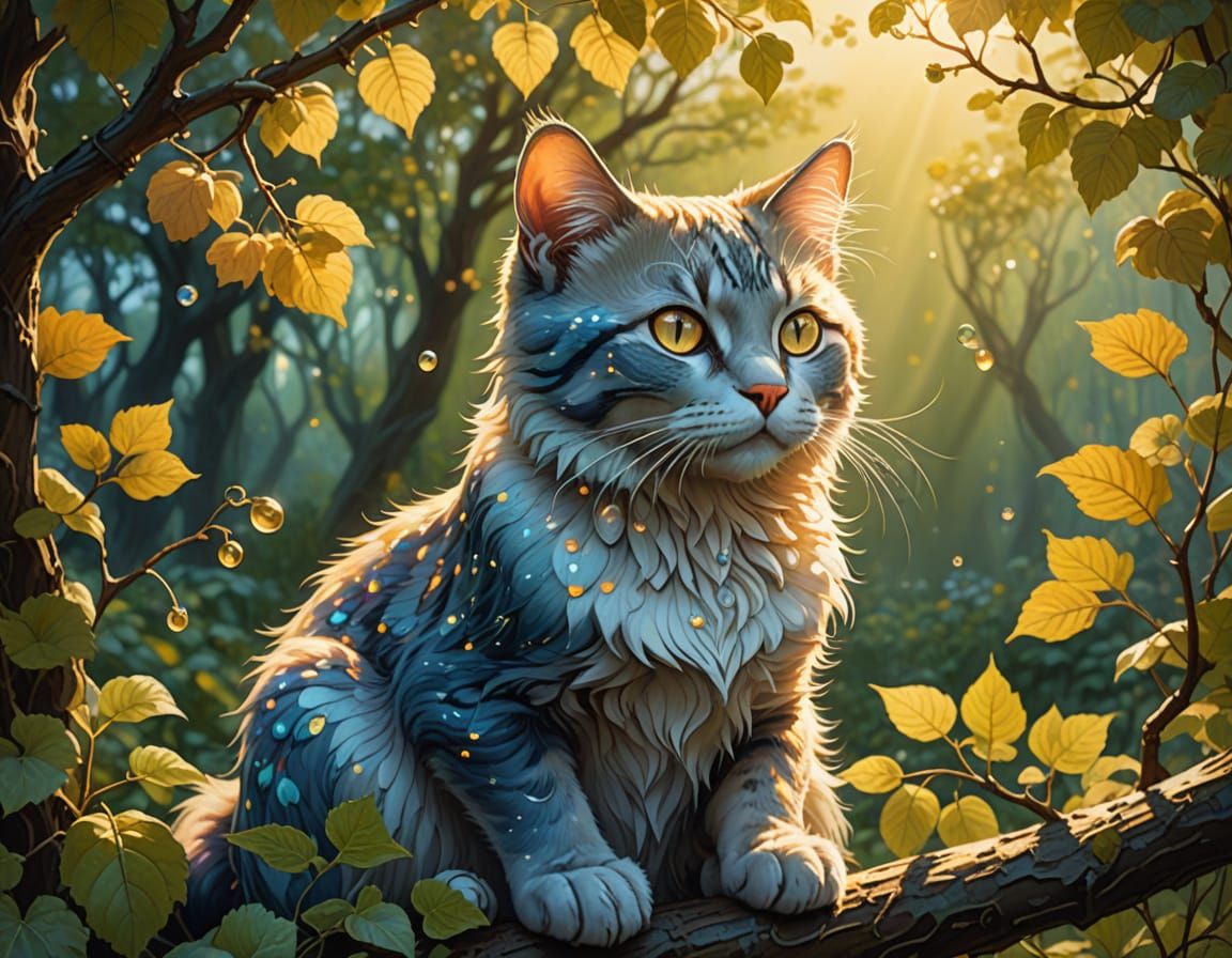 Adorable cute beauty cat - 2