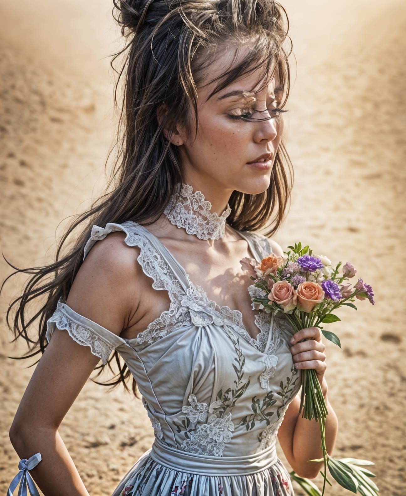 Cats on Bicycle Built for Two