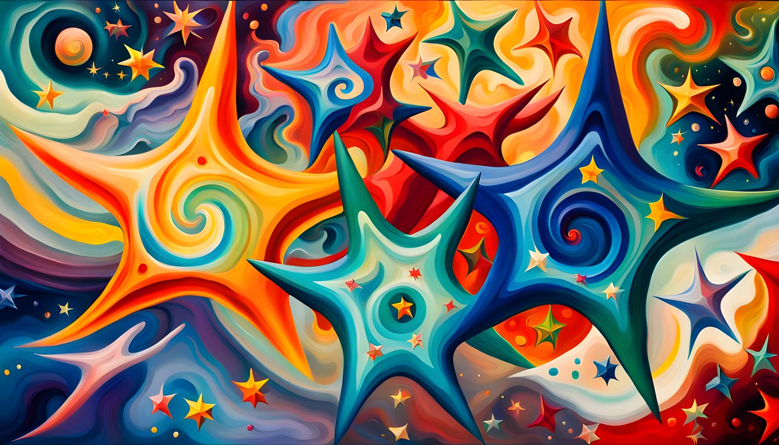 Protostar Cluster Formation from Iridescent Magnetic Maelstr...