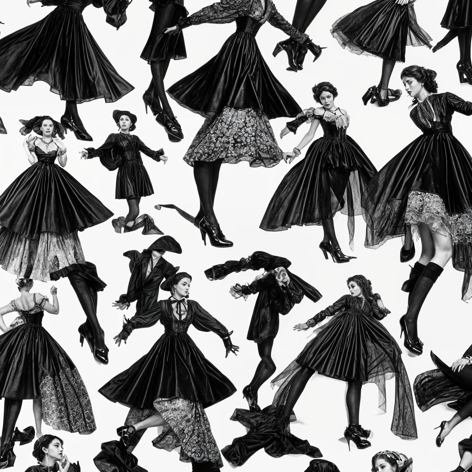 Vintage Vampire Sock Design in Classic Style