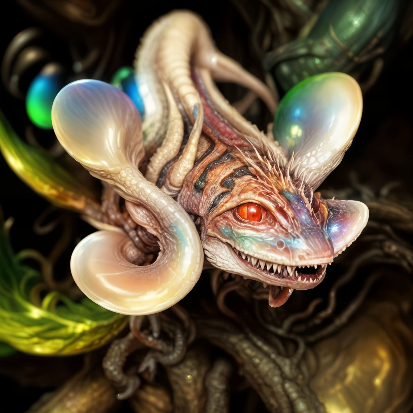 'Bug'
Original Start Image is a 'Coherent' Prompt - it's expensive and crazy but really FUN! -> interpreted by 1.5 -> th...