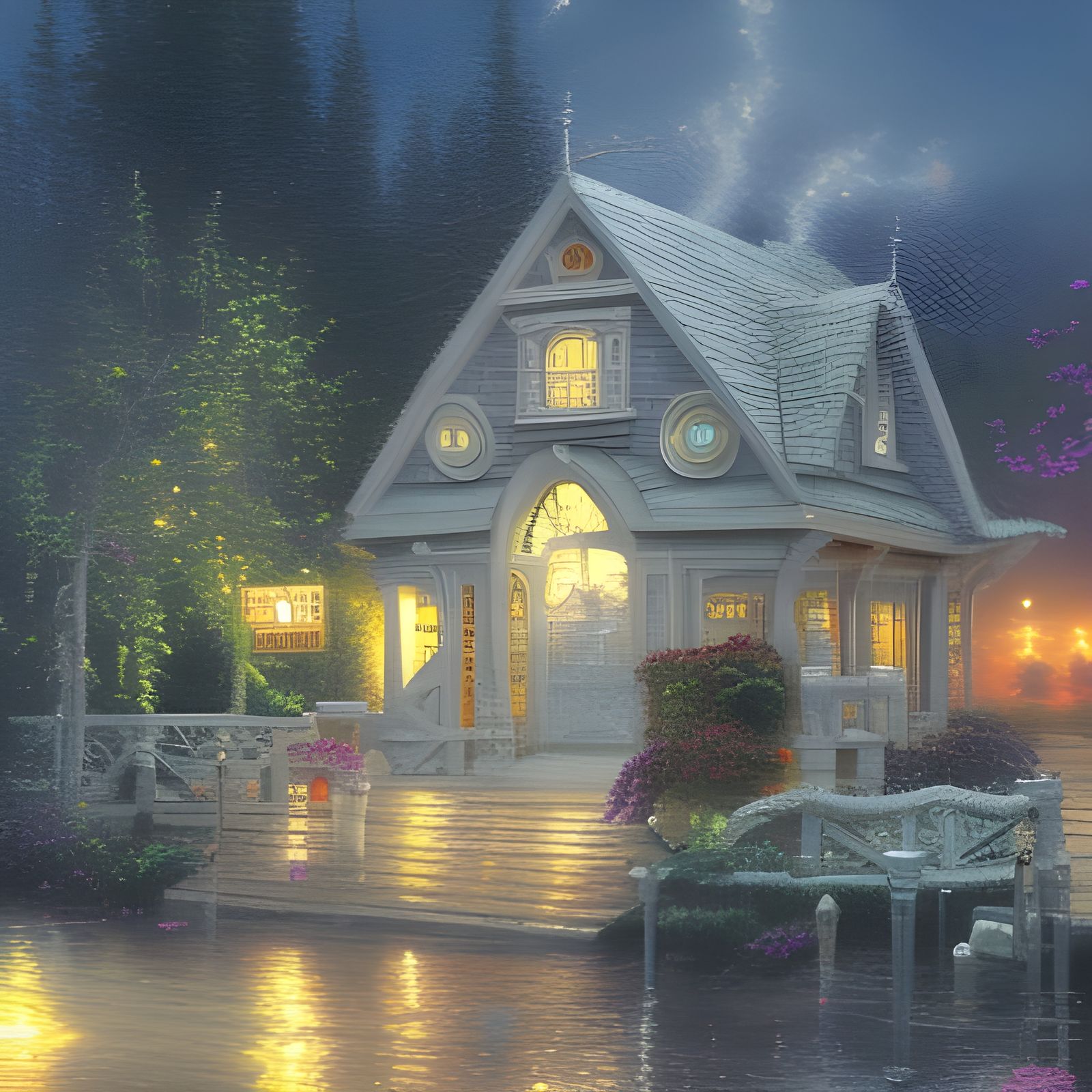 Hyper-Detailed Skull in Luminous Style