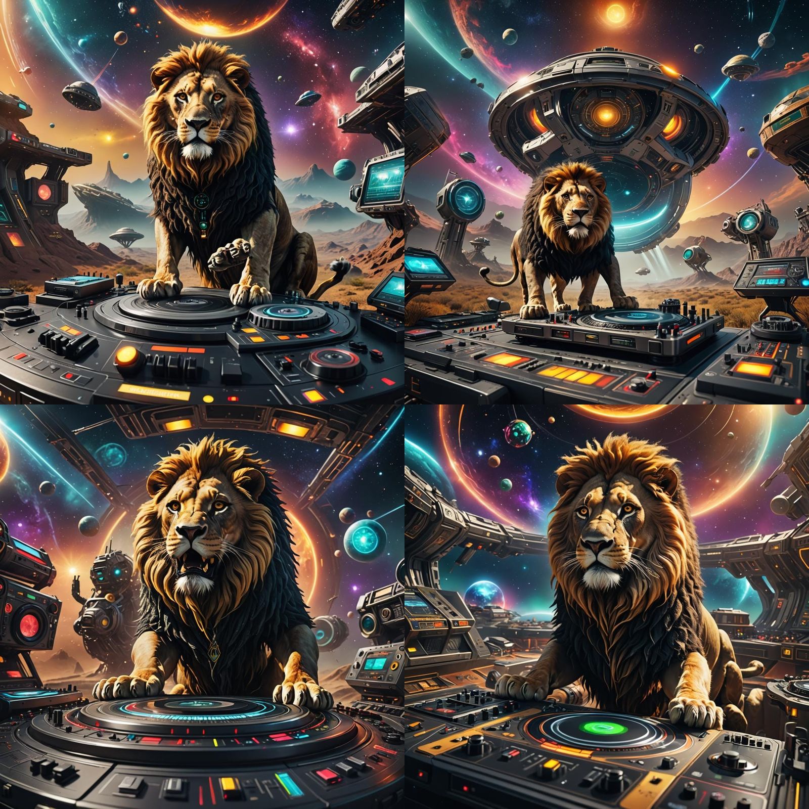 Lion of Judah in UFO with Reggae Soundsystem